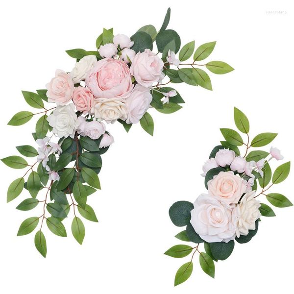 Fleurs décoratives de mariage arc arc flor