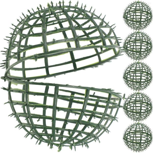 Flores decorativas Marcos de boda Arreglo floral Guirnalda Planta artificial Topiary Ball Support