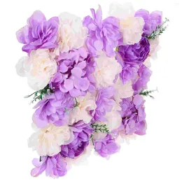 Panneau de fleurs décoratives pour mariage, décoration d'arrière-plan, Roses artificielles, mur Floral, tissu en soie, Faux Faux