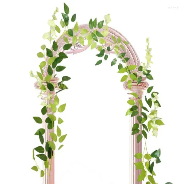 Guirlande de fleurs décoratives de vigne de saule, couronne de fleurs artificielles, décoration de mariage pour décoration de jardin de maison, Bouquet DIY