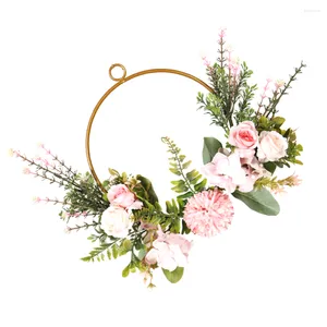 Guirlande de fleurs décoratives tentures de porte pendentif de mariage guirlande de faux Eucalyptus Floral artificiel