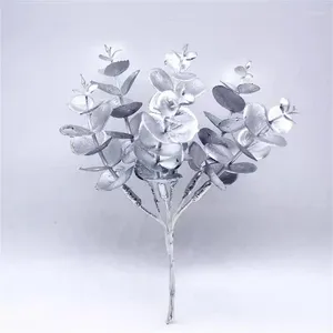 Fleurs décoratives couronne riches niveaux fleur en plastique facile à transporter artisanat confortable Teng anneau simulation douce le toucher