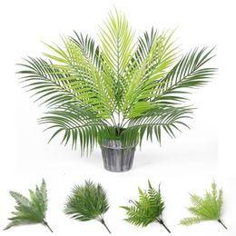 Decoratieve Bloemen Kransen 1 Boeket Kunstmatige Palmblad Simulatie Planten Folium Cycas Varen Bladeren DIY Ambachtelijke Bruiloft Thuis Deco280t