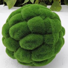 Couronnes de fleurs décoratives 12/15cm, boule de mousse artificielle pour Aquarium, plante vivante, Aquarium, crevettes, Nano ornement pour la maison