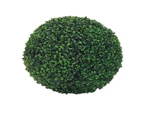 Fleurs décoratives couronnes 2840 cm plante artificielle topiaire Ball faux buis boules de buis pour backyard balcon de jardin décor de mariage 387743734304