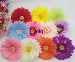 Decoratieve Bloemen Kransen Kunstbloemen Afrikaanse madeliefje bloemhoofd gerbera haaraccessoires silation zijde groothandel Gerbera madeliefje (100 stks/partij) H24229