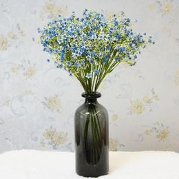 Decoratieve bloemen kransen vertakken kunstmatige nepbloem kleur milanese gipsperie groothandel bruidsboeket thuisfeest bruiloft decoratied