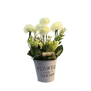 Decoratieve bloemen kransen deur emmer geschenk moederdag krans lente hyangea decoratie home decor licht kransdecoratief