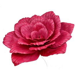 Decoratieve bloemen Kransen Giant Pe Pe Orchid Artificial Flower Decoration Home Wedding Achtergrond Road Leads Fake Foam Rose