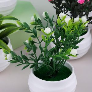 Decoratieve bloemen kransen mini kunstmatige sappige gladiolus bonsai gypsophila kleine bloemen bureau pot ornamenten huizendecoratie ambachten