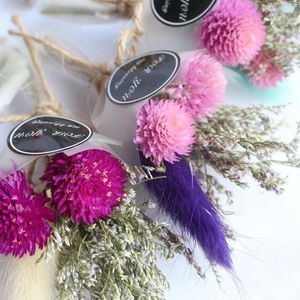 Decoratieve bloemen kransen mini gypsophila natuurlijk droog voor Valentijnsdag trouwhuis decoratie diy craft sky stars bloem po propsdecor