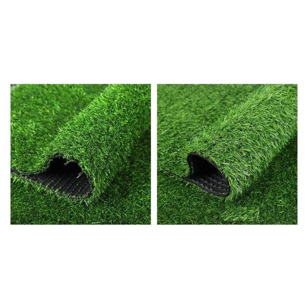 Guirnaldas de flores decorativas P8DE Césped artificial Césped Hierba falsa Interior Paisaje exterior Área para perros Suelo Alfombra Planta Deor2829