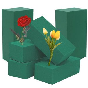 Decoratieve bloemen kransen premium droge bloemenschuim blokken bloemstukken leveren 6 packs piepschuim blok voor kunstmatige plant dhk3f