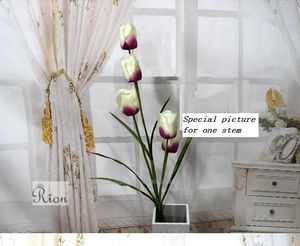 Fleurs décoratives couronnes soie tulipe artisanat tissu Real Touch fleur décor à la maison fête de mariage événement tulipes artificielles Code 0382décoratif