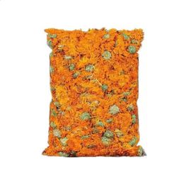 Couronnes de fleurs décoratives avec pétales de souci naturels, fleurs séchées au calendula pour sachet d'encens, bougie de beauté, fabrication de parfum, décoration extérieure 231214