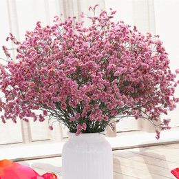 Decoratieve bloemen kransen yunnan gedroogde bloem echt boeket vergeet-me-not sterhy decoratie woonkamer lucht