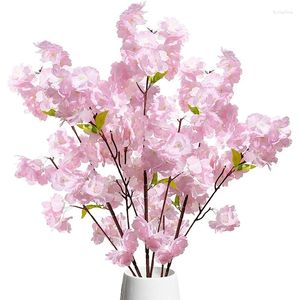 Fleurs décoratives YO-fleurs de cerisier artificielles, Branches en plastique, fausses fleurs pour Table de mariage, maison, jardin