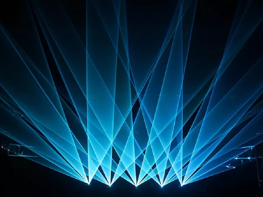 Illuminazione decorativa a LED DJ Luce laser per luci da palcoscenico per matrimoni