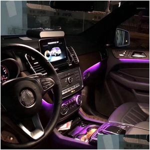 Luzes decorativas interior externo para gle gls classe w292 w166 x166 porta gle400 gle63 painel led lâmpada ambiente iluminação atmosfera cent dhug9