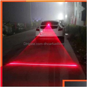 Decoratieve lichten upgrade 1pc auto led mist licht voertuig anti-bollight achterlichtwaarwaarschuwing lamp parkeerstaart bb drop levering mo dheog