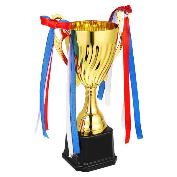 Objetos decorativos Big Trophy Award Cup Competity Sports Trofies de béisbol Baseball Classic Golden Color Kids Gifts Medal 230815