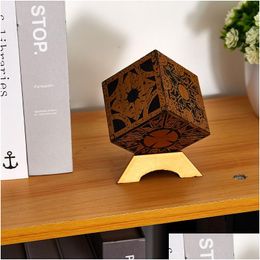 Objets décoratifs Figurines 1 Hellraiser Puzzle Box Mobile Lament Horror Terror Figures Film Serie Cube Iq Eq Test Toys Kids Gif Dh3O5