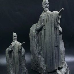 Objets décoratifs Figurines 14 cm L'Argonath Anarion figurines artisanales Porte des Rois statue jouets collection modèle maison étagères décoration 231114