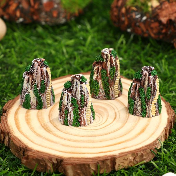 Objets décoratifs Figurines 1 Set 1830 pcs Vert Foncé Modèle Arbres Échelle Train Parc Chemin De Fer Disposition Wargame Paysage Scène Transparence Jouets 230725