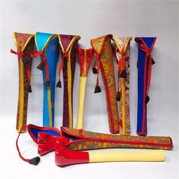 Objets décoratifs Figurines 29CM Boutique népalaise flûte en os tibétain équipement Dharma tantrique Instrument à vent 230224