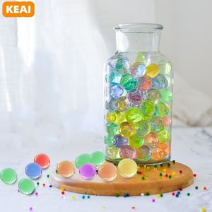 Decoratieve objecten Figurines 500 stks grote kristal bodem modderwater kralen bloemen kweek hydrogel ballen voor woning decor potten bruiloft kinderen kinderen speelgoed 230621