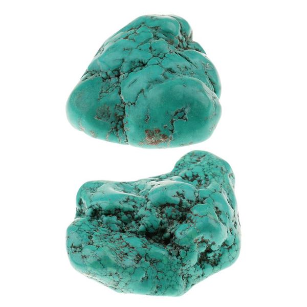 Objets décoratifs Figurines 5 cm Turquoise Naturelle Brute Pierre Précieuse Méditation Reiki Pierres Feng Shui Énergie Cadeaux Chanceux Pour Hommes Femmes