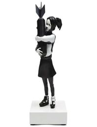 Decoratieve objecten Figurines Banksy Bomb Hugger Modern Sculpture Bomb Girl Standbeeld Hars Tafel stuk bom Love Engeland Art House DE8555365