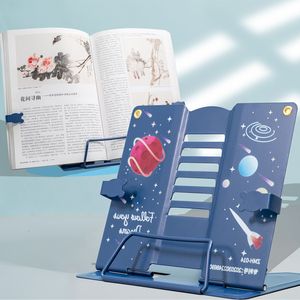 decoratieve objecten beeldjes boekenstopper leesstandaard metaal verstelbaar student opvouwbaar kinderen schrijfbeugel kantoorgebruik wit 230705
