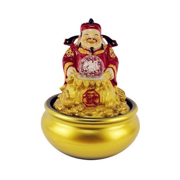 Objets décoratifs Figurines Chinois Feng Shui Décorations Société Bureau Bureau Dieu de la richesse Chanceux O Dhbqd