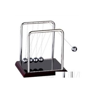 Decoratieve objecten Figurines vroege leuke ontwikkeling bureau speelgoed geschenk ton cradle staal nce ball physics science pendum drop levering h dh9xl