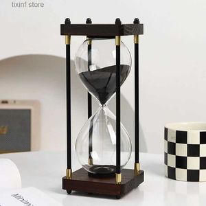 Decoratieve objecten beeldjes Europese retro 15 minuten zandloper zandklok thuis levering timer desktop ornament zandloper luxe woonkamer decoratie cadeau T24