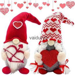 Objets décoratifs Figurines Gnome sans visage lumineux en peluche poupée cadeaux de Saint Valentin jouets nains elfe pour fête de mariage décoration de la maison cadeaux d'anniversaire du nouvel anvaiduryd