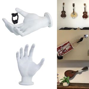 Objets décoratifs Figurines Instrument de Guitare Cintre Mural Crochet à Clés Ukulélé Violoncelle Support de Basse Modèle de Simulation Crochet à Main Cintre pour Casque ZZ