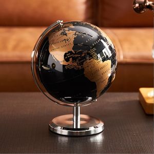 Objetos decorativos Figuritas hogar mapa del mundo escritorio de oficina accesorios de decoración navideña decoración navideña regalo bola mundial pequeño globo terráqueo 230920