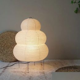 Decoratieve objecten Beeldjes Japanse Wabisabi Statief Vloerlamp Slaapkamer Nachtkastje Woonkamer Eetkamer Studeerkamer Zolder Decor Bureaulamp Wh Dhvuy