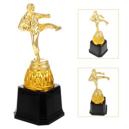 Objets décoratifs Figurines Médailles Taekwondo Prix Awards Kids Minibasketball Coupes Médaille Reward Smallceremonyfootball 221202