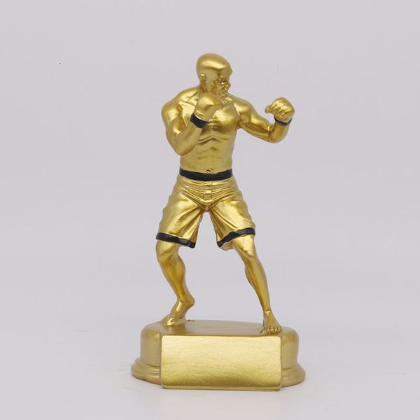 Objets décoratifs Figurines Memorial Athlete Trophy Trophy Craft Gift Ornement Resin Award Sports Living Room Miniatures Home Decoration 230812