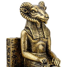 Decoratieve objecten Figurines Mythologisch Egyptisch Anubis standbeeld Figurine Resin Home Decor 230815