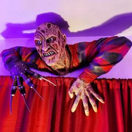 Decoratieve objecten Figurines Nightmare Krueger Tomb Walker Wall Hangende hars Crafts Halloween Horror Dolls Spooky ambiance party vakantiedecoratie 230816