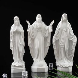 Objets décoratifs Figurines Northeuins Vierge Marie Statue Mother God Figurines pour l'intérieur Notre-Dame de Guadalupe Home Decoration Home Decoration Object T24
