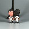 Objets décoratifs Figurines Nostalgic Soccer Star Football Figure PVC Cake Decoration Doll Jouer Joueurs Toys Fans Souvenir Gift Micro Landscape 221018