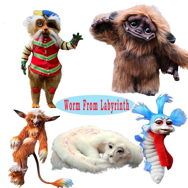 Objetos decorativos Figuras de peluche Muñeca Gusano de laberintos Juguete de peluche hecho a mano Regalo divertido Felpa Decoración del hogar Artesanía Estatuilla Regalo 1pcs 230616