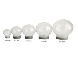 Objets décoratifs Figurines Cadeau promotionnel 456580100120 mm de diamètre bricolage Verre vide Snow Globe Crystal Ball Ball Anniversaire Weddi9355146