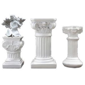 Decoratieve objecten Figurines Romeinse kolom Angel ornamenten Hars Crafts Creative Cupid Sculpture Wedding Photography Kewpie Doll Cherub Figurine Decor Y23