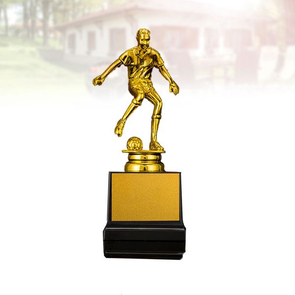 Objets décoratifs Figurines Trophée de football Trophée de compétition Trophée de compétition Goldstar Award Coupe de championnat Figure de table pour Golden 230830